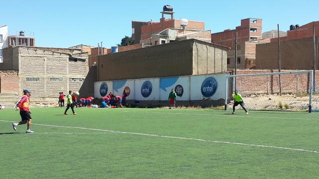 El equipo azucarero durante la práctica de este jueves. Foto: Etzhel Llanque %image_alt%