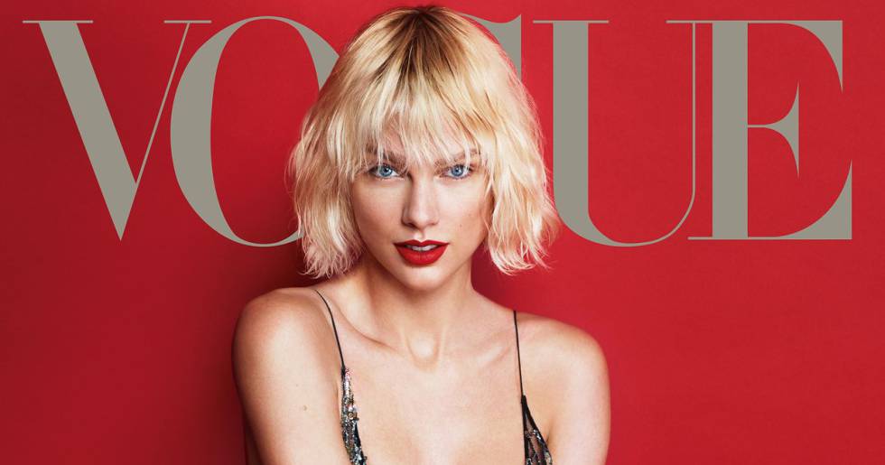 Taylor Swift en la portada de 