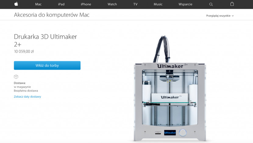 Impresoras 3D en Apple