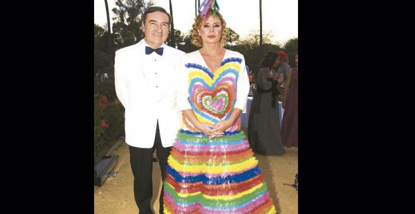 Su pareja sentimental de hace 30 años El periodista español Pedro José Ramírez es su pareja desde 1986. Han tenido problemas pero los superaron juntos.