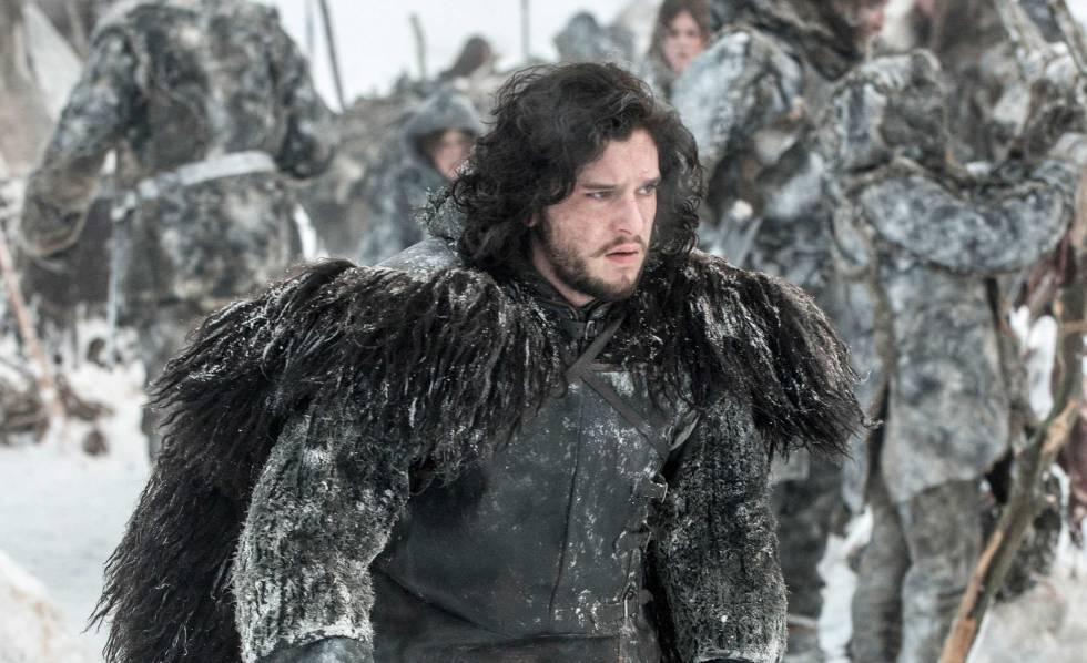 Jon Snow en la quinta temporada de 'Juego de tronos'.