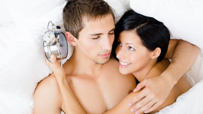 El promedio de las parejas tienen relaciones sexuales durante 5,4 minutos