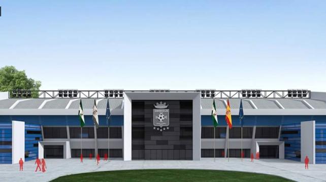 Así será la parte posterior del estadio de la academia cruceña. Foto: Club Blooming %image_alt%