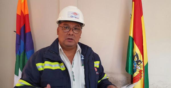 Francisco Rodas, secretario general de YPFB Chaco anunció un ampliado de emergencia para mañana en Santa Cruz