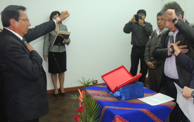 Ministro de Minería posesiona al nuevo director del Fofim Ministro de Minería posesiona al nuevo director del Fofim