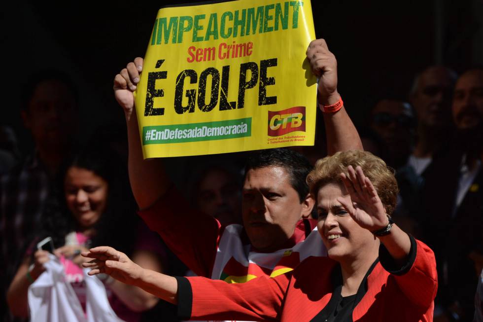 Dilma Rousseff este 1 de mayo.