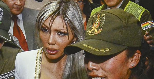 Gabriela Zapata está en la cárcel