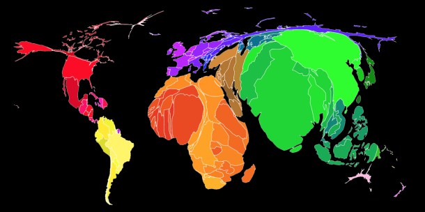 mapas del mundo