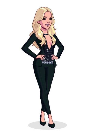 El avatar de Britney Spears.