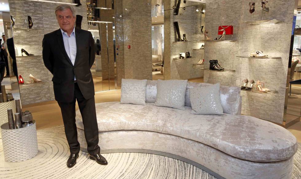 Sidney Toledano, director ejecutivo de Dior, en la tienda de Cannes.
