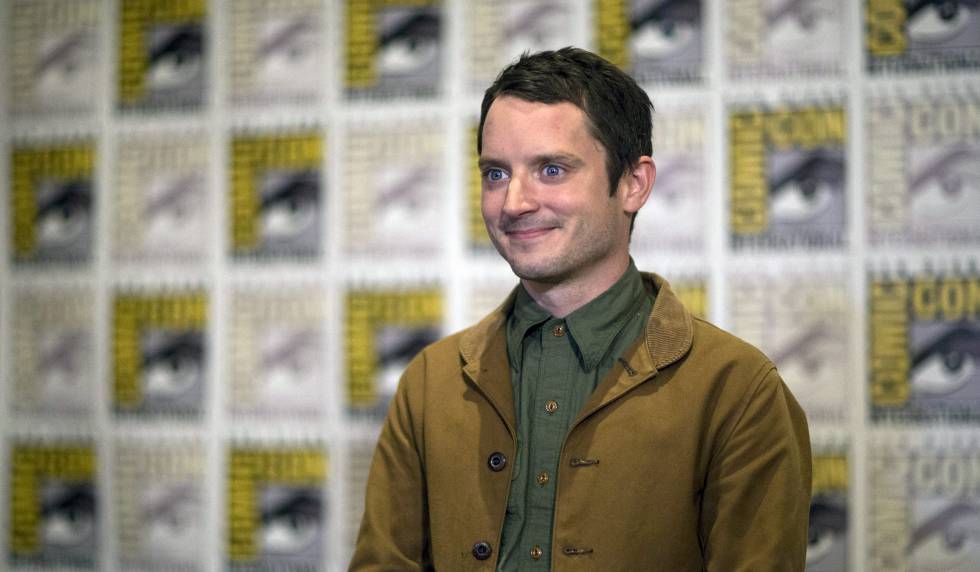 Elijah Wood en la presentación de la última entrega de 'Los juegos del hambre' en California en 2015. Elijah Wood en la presentación de la última entrega de 'Los juegos del hambre' en California en 2015.