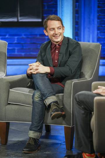 Elijah Wood en una de sus apariciones más recientes. Elijah Wood en una de sus apariciones más recientes.