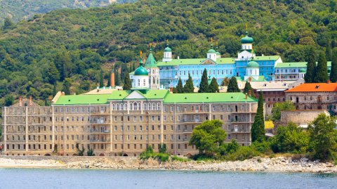 Llegar a Monte Athos es como viajar al pasado.