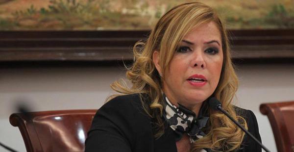 Angélica Sosa en una de sus últimas sesiones en el Concejo. Hoy rendirá informe de gestión
