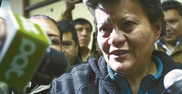 Pilar Guzmán, la tía de cariño de Gabriela Zapata, está detenida desde la semana pasada, acusada de trata de menores