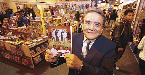 Armando Terceros en la feria