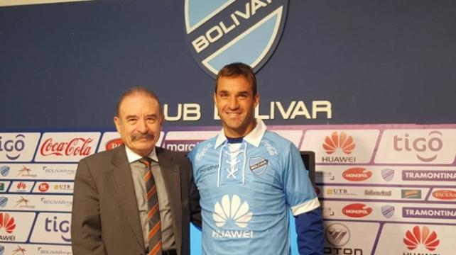 Boghello fue presentado en enero como refuerzo de Bolívar y solo marcó un gol en el torneo Clausura. Foto: Internet %image_alt%