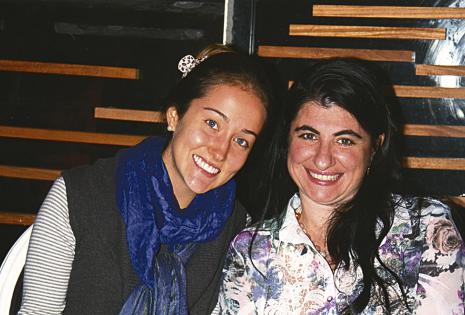 Laura Pizzatto y Elisa Ciavolella