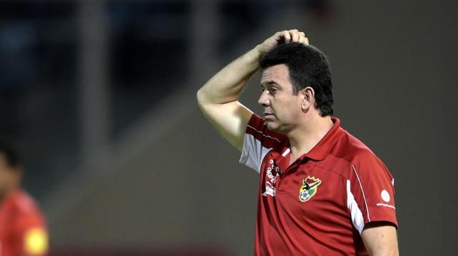 Julio César Baldivieso confía en que sus jugadores mejorarán en el debut de la Copa América, ante Panamá. Foto: AFP %image_alt%
