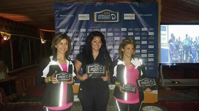 Suany fue la mejor piloto femenino del Rally Merzouga. Foto: Prensa Martínez %image_alt%