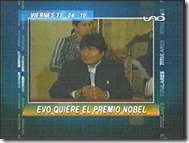 EVOquieresernobeldelapaznuevamentesepostulara
