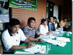 Chavez, Nuni y representante del Alto Comisionado