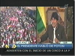 EVOhablodelconflictoenpotosi