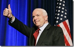 McCain Thumbs Up