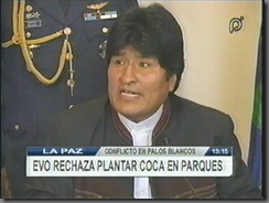 EVOrechazaplantacionesenparques