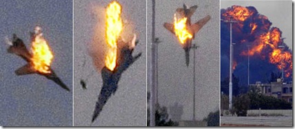 avión libio derribado