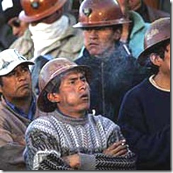 obreros bolivianos