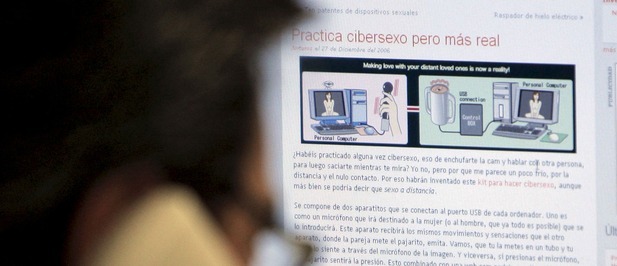 CIBERSEXO:LIGAR A GOLPE DE "CLICKC"