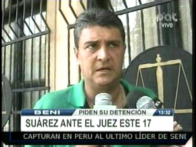 Gobernador Suspendido De Beni Estará Ante El Juez Este 17 Piden Su Detención Ejutv 1095