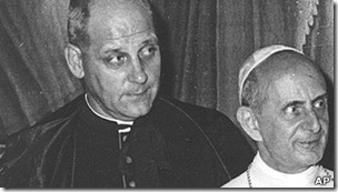 El arzobispo estadounidense Paul Marcinkus fue nombrado presidente del IOR en 1971.