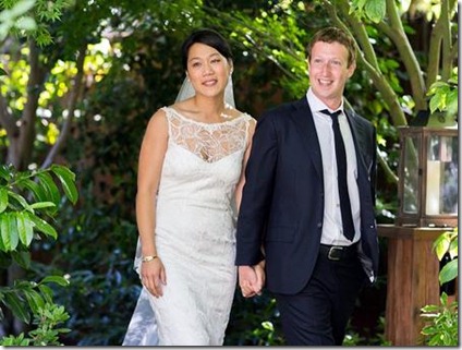 Facebook CEO Married
