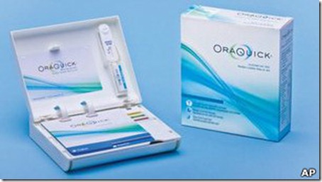 La prueba involucra tomar una muestra de saliva y en menos de 40 minutos produce resultados