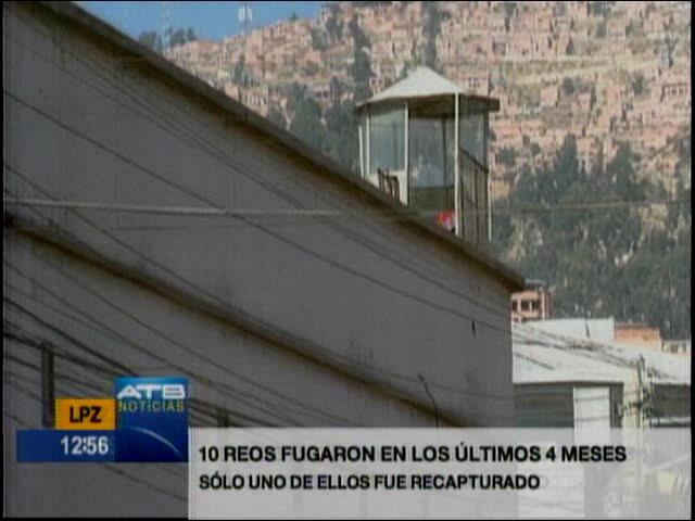 10 reos fugaron de la cárcel de San Pedro en los últimos 4 meses eju tv