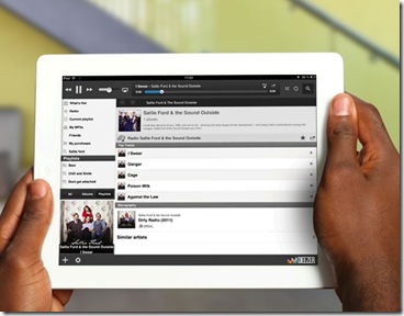 Deezer-tablet