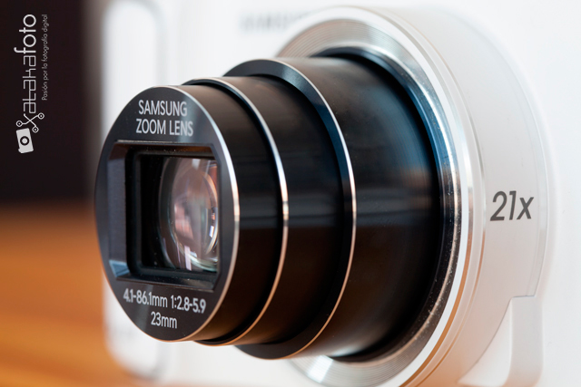 zoom de la Galaxy Camera