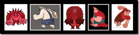 modelos de inspiración para la creación de Ralph el demoledor