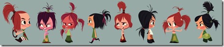proceso de creación de Vanellope