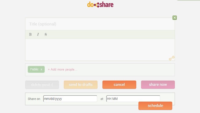 Do share, para programar publicaciones en Google+