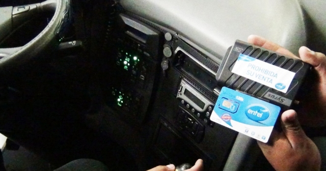 Comenzó instalación de sistema GPS en flotas del transporte interdepartamental
