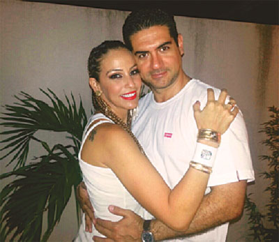 Carla Morón y su esposo Pedro Gantier