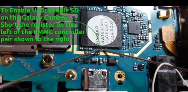 UnBrickable SD para el Samsung Galaxy Camera