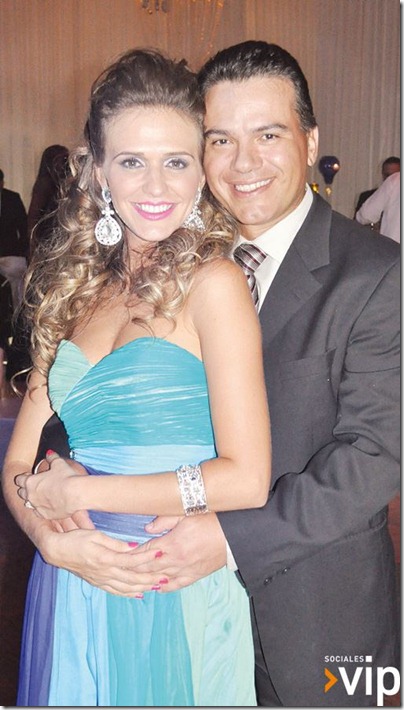 Lorena Villalobos y Ernesto Justiniano.