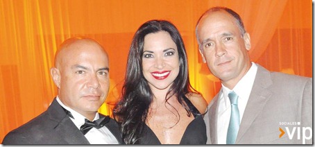 Jorge Núñez del Prado, Karla Zapata y Cristian Soliz.