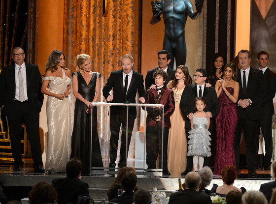 Modern Family Cast, Winner, SAG Awards