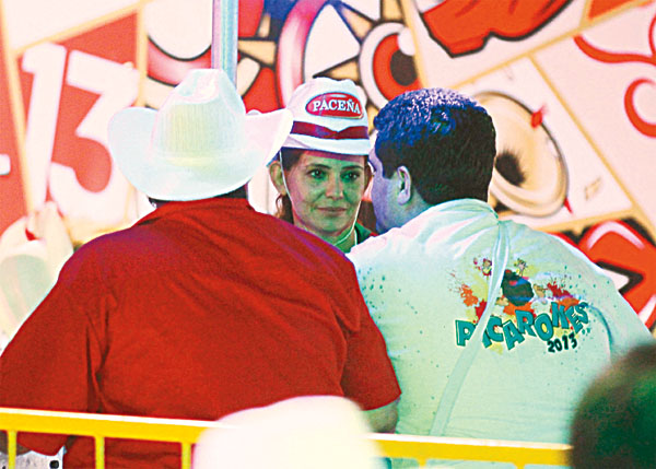 Sandra Parada y Gary Añez