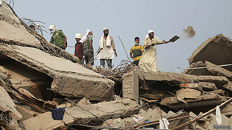 El derrumbe de Bangladesh